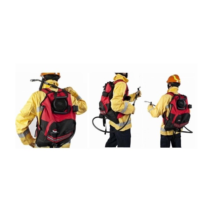 mochila extintora