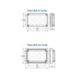 FOCO DIRECCIONAL LBL6