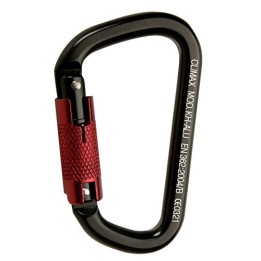 MOSQUETÓ ALUMINI TRIPLE TANCA  DE SEGURIDAT Ø 21 MM  EN 362