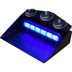 Cuña para salpicadero con luz direccional led. 6 Leds