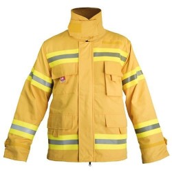 CHAQUETA IGNÍFUGA BOMBERO FORESTAL 1 CAPA + FORRO