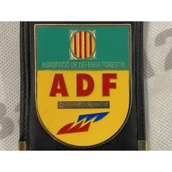 CARTERA AMB PLACA ADF METÀL•LICA