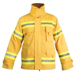 CHAQUETA IGNÍFUGA DE 1 CAPA + FORRO PARA BOMBERO FORESTAL