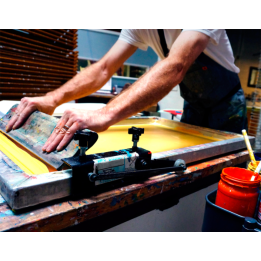 SERIGRAFIA FINS A 8 COLORS.