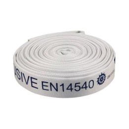 MÀNEGA CONTRAINCENDIS NAVAL MED-SOLES REFORÇADA BLANCA.