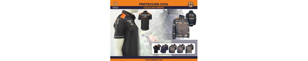 VESTUARIO PROTECCIÓN CIVIL DAMERO CAT